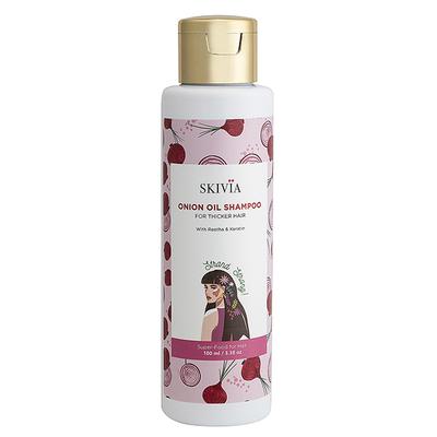 Skivia Onion Oil Shampoo With Reetha & Keratin 200 ml - Shampoos