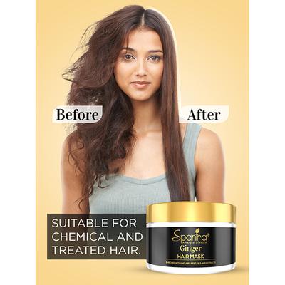 Spantra Ginger Hair Mask 250 gm - Hair Masks & Packs