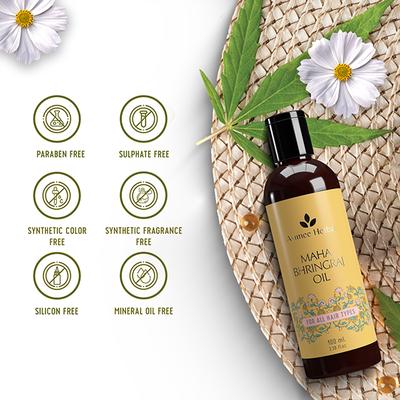Avimee Herbal Mahabhringraj Hair Oil 100 ml - Hair Oils
