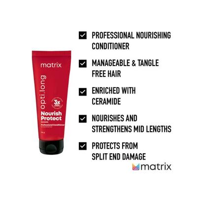 MATRIX Opti Long Professional Conditioner 196 gm - Conditioners