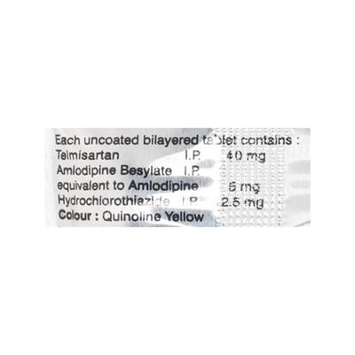 Telmed AH 40mg Tablet 10'S - Hypertension-Ana