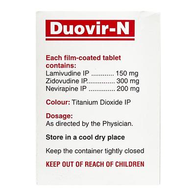 Duovir N Tablet 30'S - Viral infections-Ant