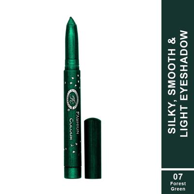 Fashion Colour German Eyeshadow, 07 Forest Green 1.4 gm - Eyeshadow, Bases & Primers