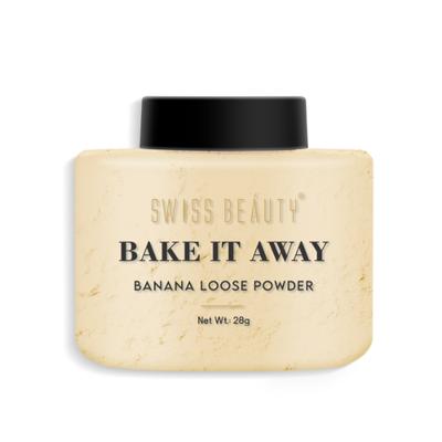 Swiss Beauty Bake It Away Banana Loose Powder 28 gm - Loose Powder