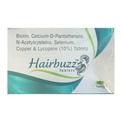 HAIRBUZZ Tablet 10's - Supplements-Vam