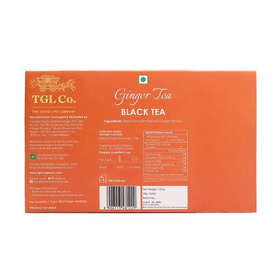 TGL Co. Black Tea Bag - Ginger 100's - Herbal/Green Teas