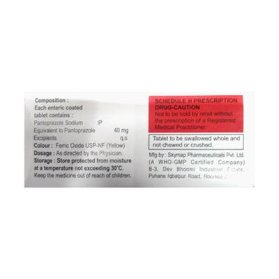 PANTOBERT 40 Tablet 10's - General-P