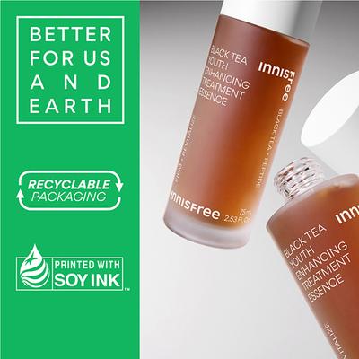 Innisfree Black Tea Treatment Essence 75 ml - Skin-Treatment