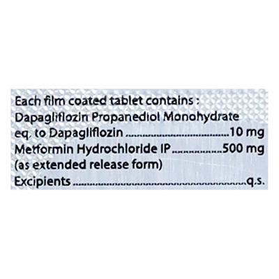 DAPACAN M 10/500 Tablet 10's - Diabetes-Ant