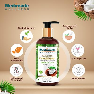 Medimade Revitalizing Conditioner With Coconut Milk (Pack of 2) 1's - Conditioners