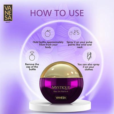 Vanesa Mystique Women Perfume Spray 50ml - Women Perfumes (Edt/Edp)