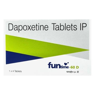 FUNTIME D 60 Tablet 4's - Premature Ejaculation