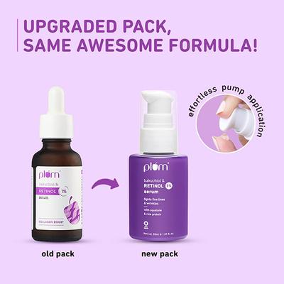 Plum Bakuchiol & Retional 1% Serum Collagen Boost 30 ml - Face Serum