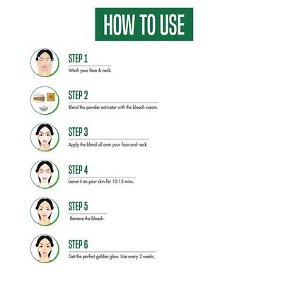 Nature's Essence Gold Creme Bleach 43 gm - Face Bleach