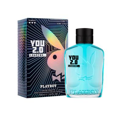 Playboy You 2.0 Loading Eau de Toilette For Him 100 ml - Men Perfumes (Edt/Edp)