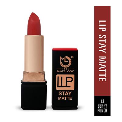 Matt Look Stay Matte Lipstick, Berry-Punch 3.5 gm - Lipsticks