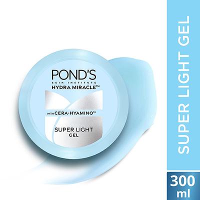 Ponds Super Light Gel Oil-Free Moisturizer with Cera-Hyamino - 300gm - Face Moisturizers