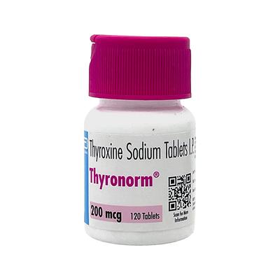 THYRONORM 200mcg Tablet 120's - Hypothyroidism