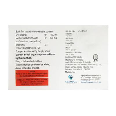 TRUMPCOD M Tablet 10's - Diabetes-Ant