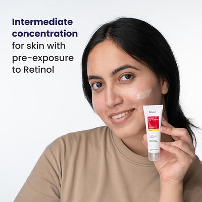 Re'equil 0.3% Retinol Night Cream Improves Skin Texture Reduces Acne Unisex For All Skin Types 30 gm - Night Cream