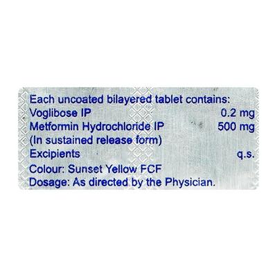 Voglibite M 0.2mg Tablet 10'S - Diabetes-Ant