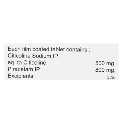 CITICURE PLUS Tablet 10's - Nootropics And Neurotrophics