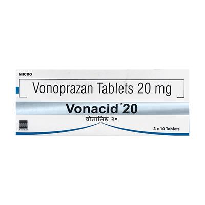 VONACID 20 Tablet 10's - General-P