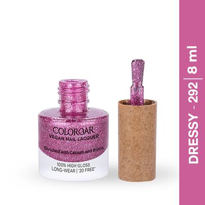 Colorbar Vegan Nail Lacquer Dressy -292 8 ml - Nail Polish