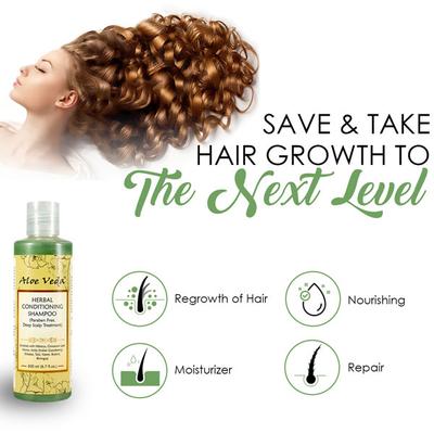 Aloe Veda Herbal Conditioning Shampoo 200 ml - Shampoos