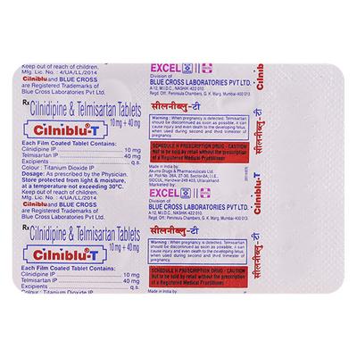 CILNIBLU T Tablet 15's - Hypertension-Ana