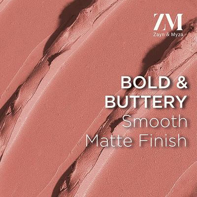ZM Zayn & Myza Rich Matte Lipstick - Bestie 4.2 gm - Lipsticks