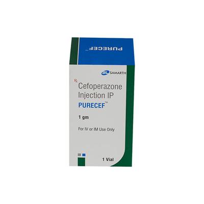 Purecef 1000mg Injection 1'S - Bacterial Infections-Cep