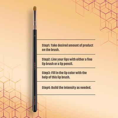 Miss Claire M32 - Lip Brush (L) (Rose Gold) 1's - Lip Brush