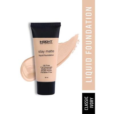 Insight Cosmetics Stay Matte Liquid Foundation - Classic Ivory 30 ml - Foundation