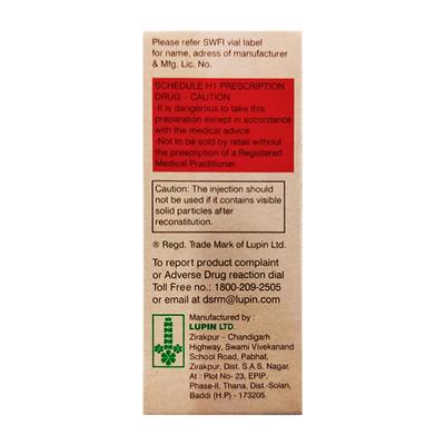 CEFAXONE 0.25g Combipack Injection 1's - Bacterial Infections-Cep