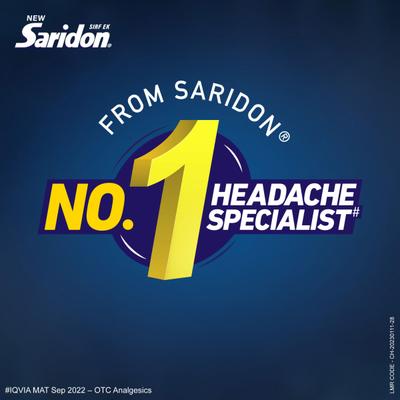 SARIDON NEW Tablet 10's - Pain relief-Ano