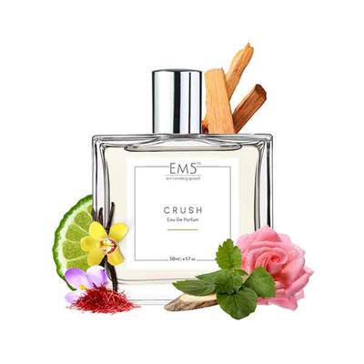 EM5 Crush Unisex Perfume - Woody Amber Warm Spicy, Eau De Parfum Spray for Men & Women 50 ml - Men Perfumes (Edt/Edp)
