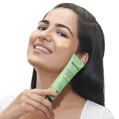 Quench Botanics Bravocado Daily Defense Tinted Sunscreen SPF 50 PA+++ (Light) 50 ml - Face Sunscreen