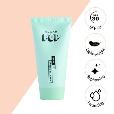 SUGAR POP SPF 30 + BB Cream 01 Sand 30 gm - Bb & Cc Creams