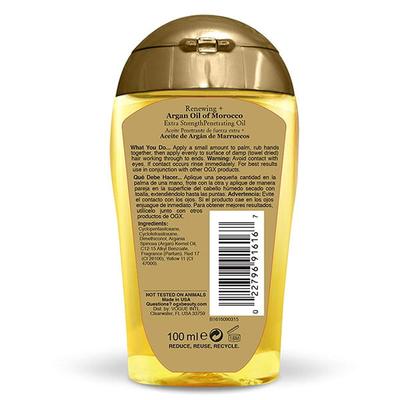 Ogx Renewing Argan Oil Of Morocco Extra Penetrating Oil 100 Ml - Hair Oils