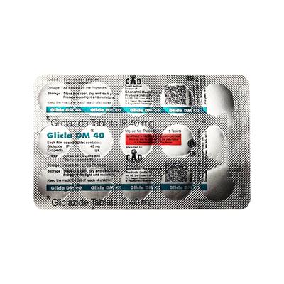GLICLA DM 40 Tablet 15's - Diabetes-Ant