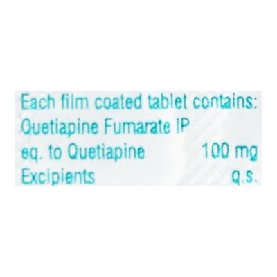 Qutipin 100mg Tablet 10'S - Psychosis-Ans