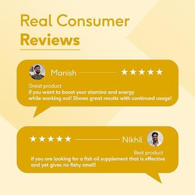 HK Vitals Fish Oil Capsule for Men and Women (1000Mg Omega 3 with 180Mg Epa and 120Mg Dha) 90 Omega 3 Fish Oil Capsules 1's - Omega Fish Oil Fatty Acids