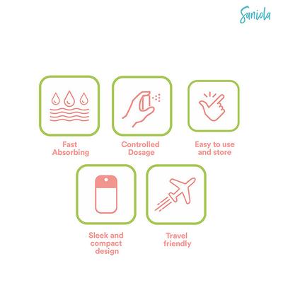 Saniola Hand Sani Watermelon 38 ml - Hand Sanitizer