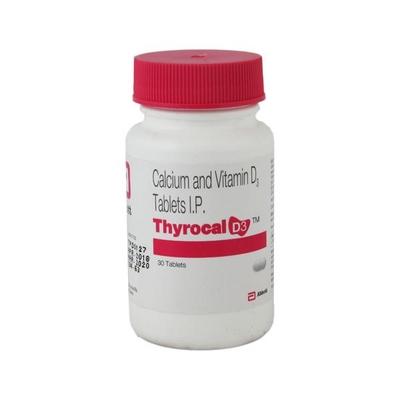 Thyrocal D3 Tablet 30'S - Supplements-Cal