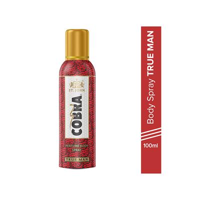 St.John Cobra True Man Perfume Body Spray 100ml - Men Deodorants/Roll-Ons