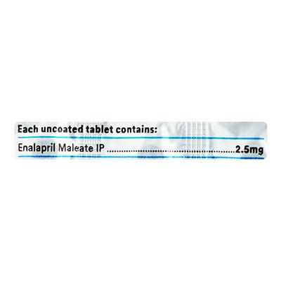 Enam 2.5mg Tablet 15'S - Hypertension-ACE