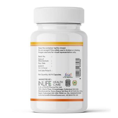 INLIFE Gold-Tri.E Tocotrienol + Flaxseed Oil Vegetarian Capsules 60's - Vital Health