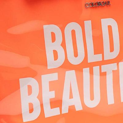 Colorbar The Bold and Beautiful Tote - Neon Orange 780 gm - Makeup Pouches