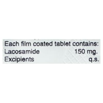 LACOPTAL 150mg Tablet 10's - Epilepsy/Convulsion-Ant
